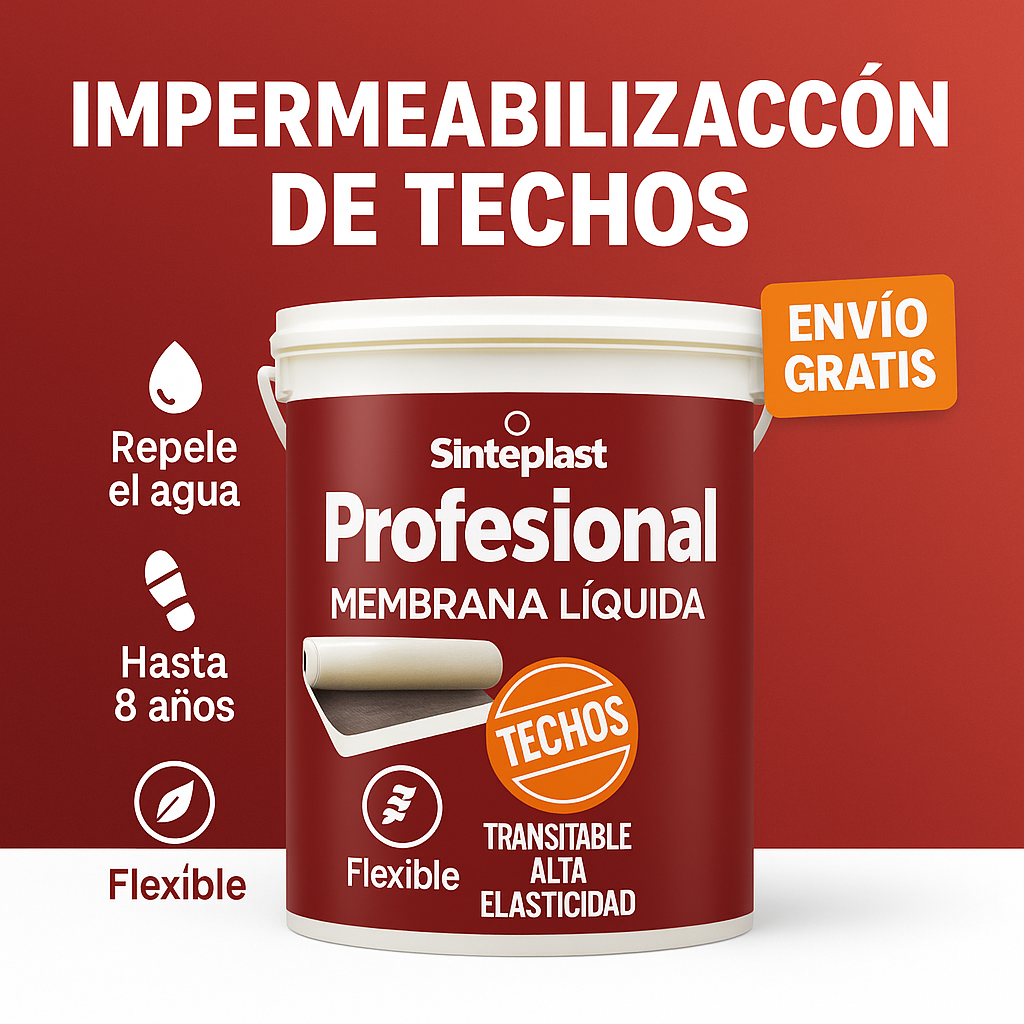 Membrana Impermeabilizante Liquida Techo